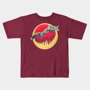 Leaping Firefox Kids T-Shirt